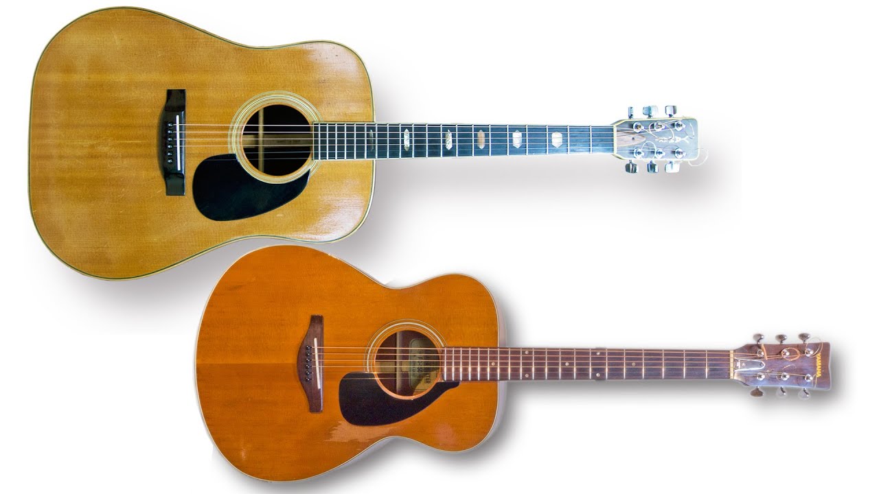 YAMAHA FG-150 & YAMAKI F-150 Sound Sample