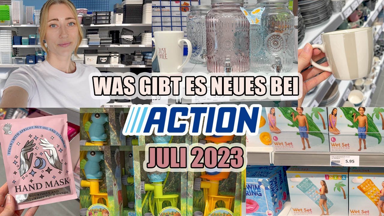 XXL Action Shopping Vlog Juli 2023😍 Rundgang durch den Action 🛍 Viele Neuheiten!  I Stefanie Le