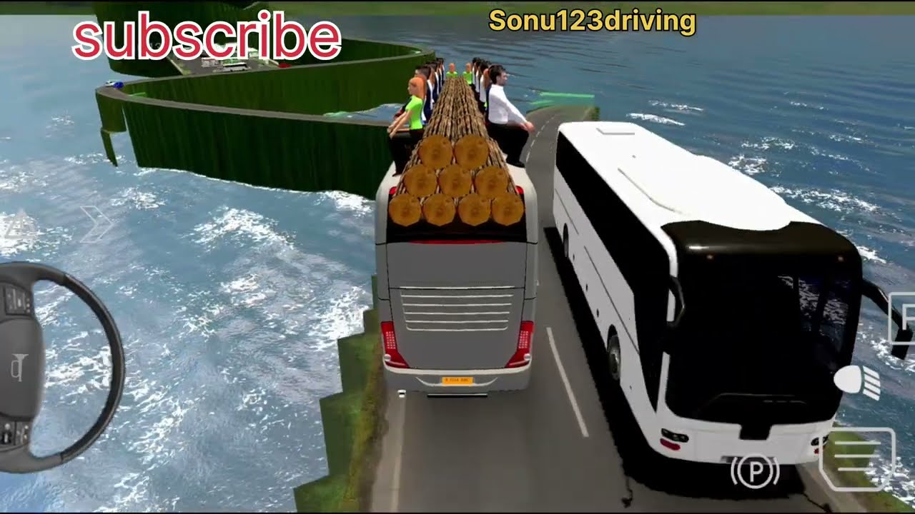 Dangerous Road Bus Driving Game 2026