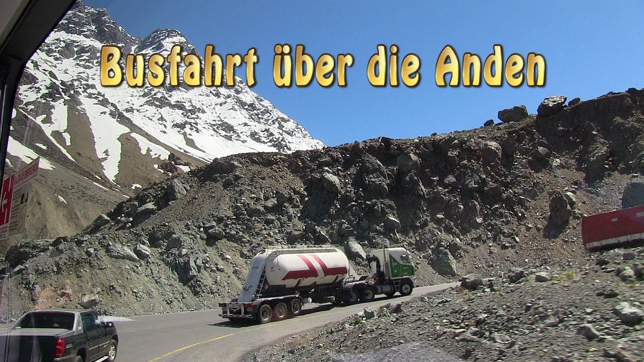 Doku, Busfahrt &uuml;ber die Anden, Chile - Argentinien, Sehensw&uuml;rdigkeiten  4/19