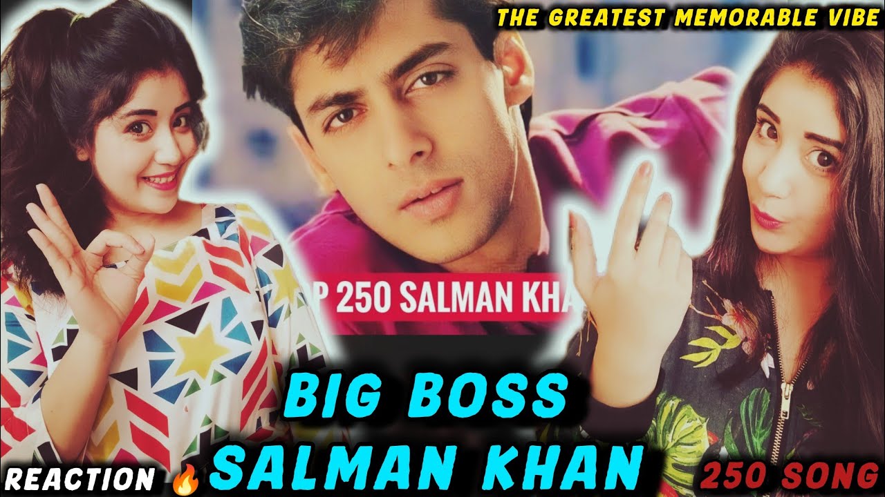 Reacting to the Top 250 Salman Khan Songs 😘(1989-2023) | A Musical Journey Through Bollywood