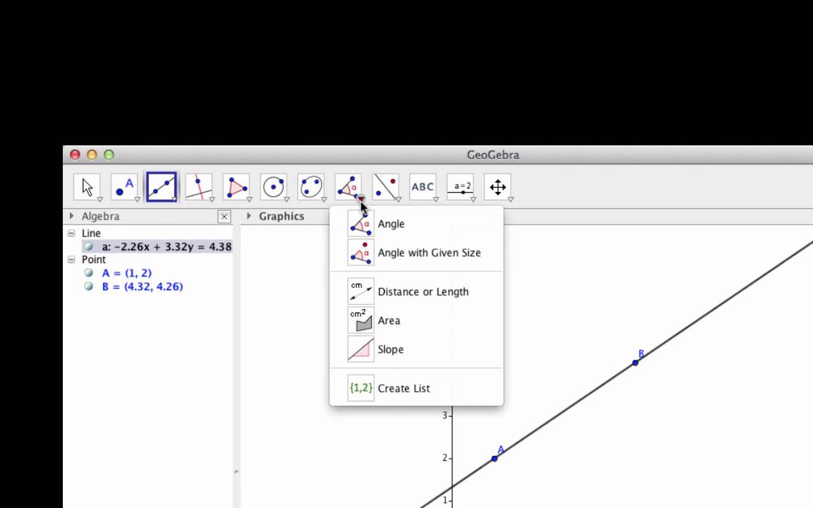 How to plot points and lines through points