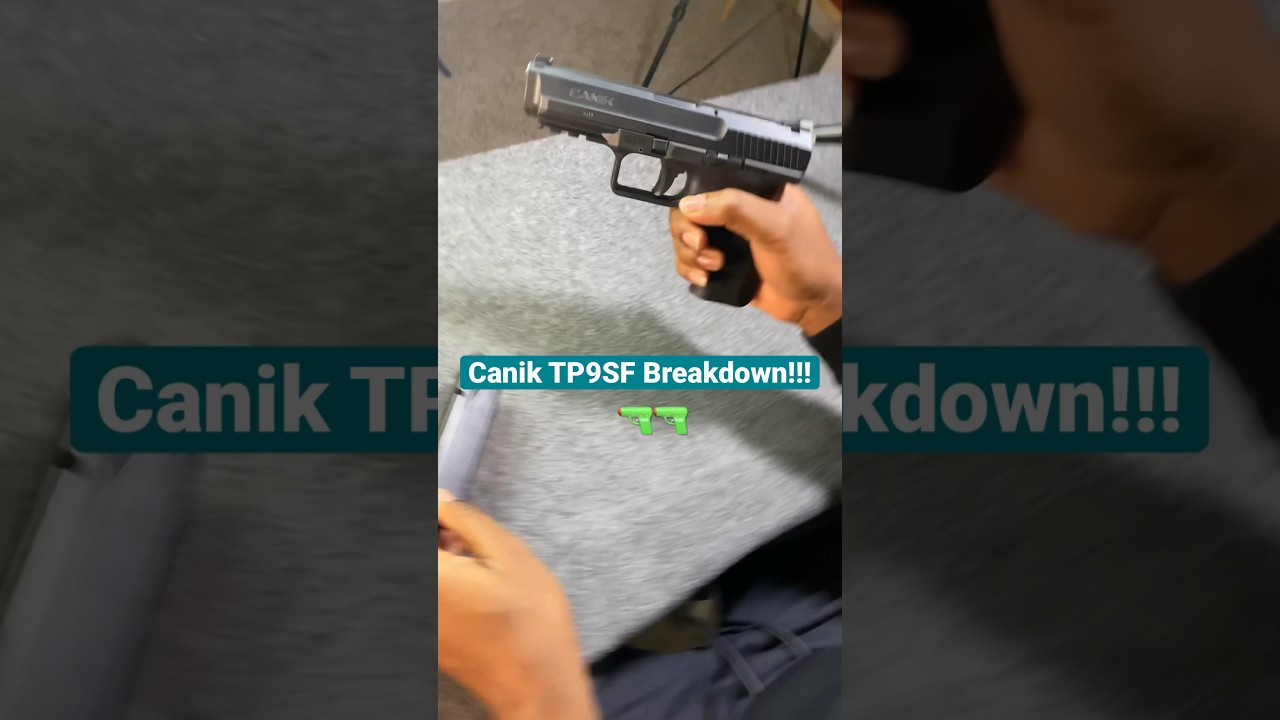 ПОЛОМКА CANIK TP9SF!! 🔫 #каник #пистолет