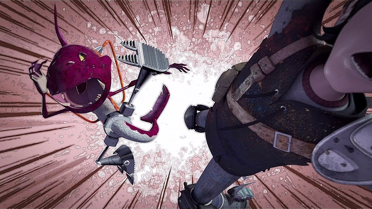 Casey and April VS Tiger Claw, Fishface and Rahzar - Teenage Mutant Ninja Turtles Legends