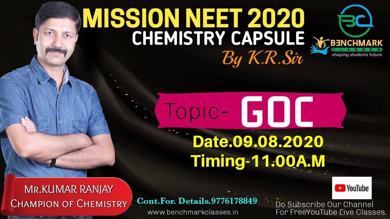 GOC BY NEET EXPERT K.R SIR