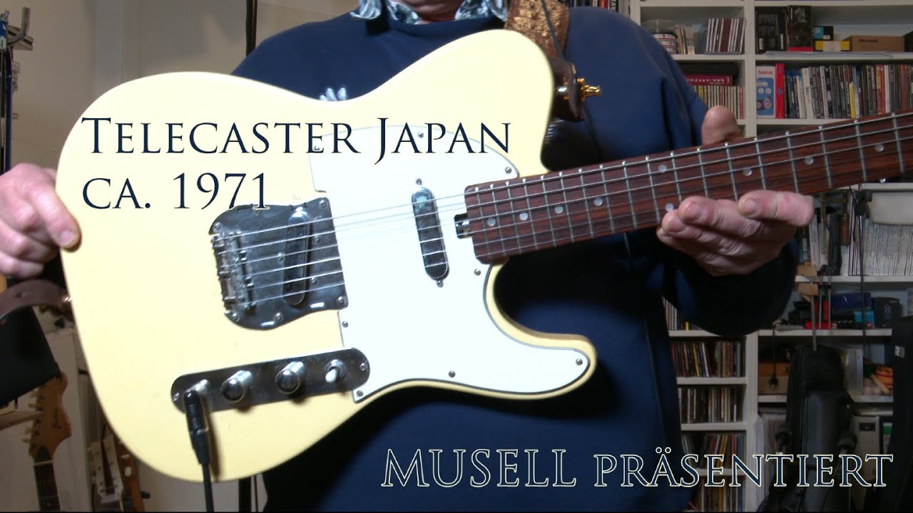 MUSELL pr&auml;sentiert: Telecaster Japan ca.1971