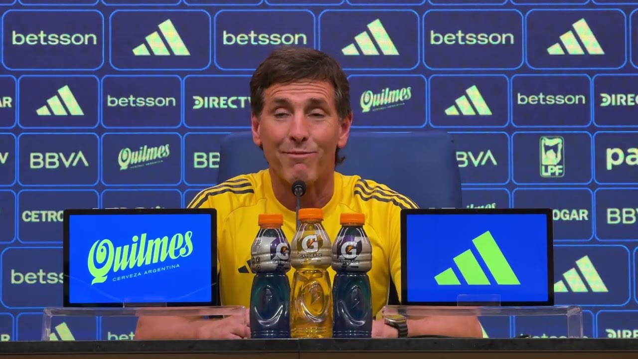 Conferencia Claudio Úbeda, Boca 2 - 0 Newells Fecha 3 Torneo Apertura 2026