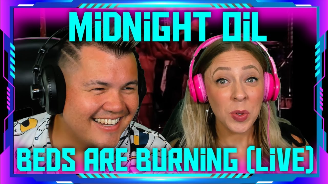 Reaction to Midnight Oil - Beds Are Burning (Ellis Park 1994) | THE WOLF HUNTERZ Jon and Dolly