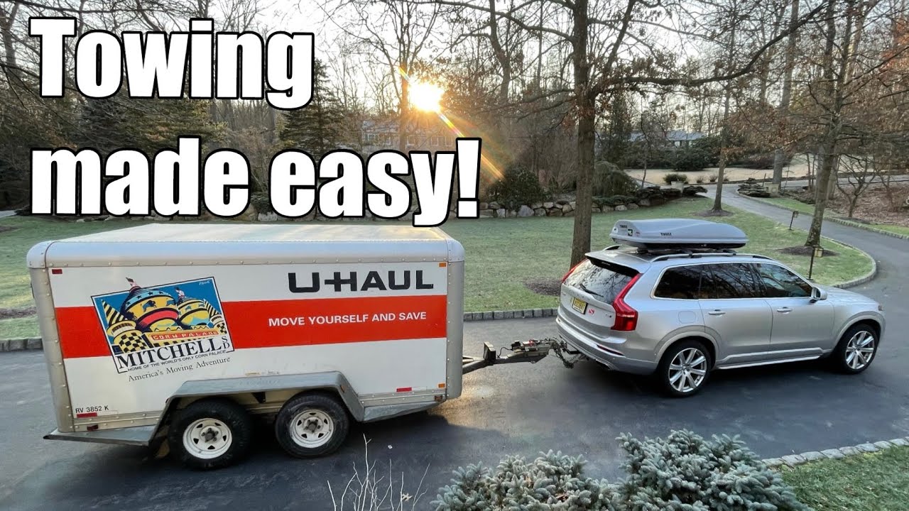 Семейный внедорожник против грузового прицепа U-Haul 6x12: обзор и впечатления от буксировки (Vol...