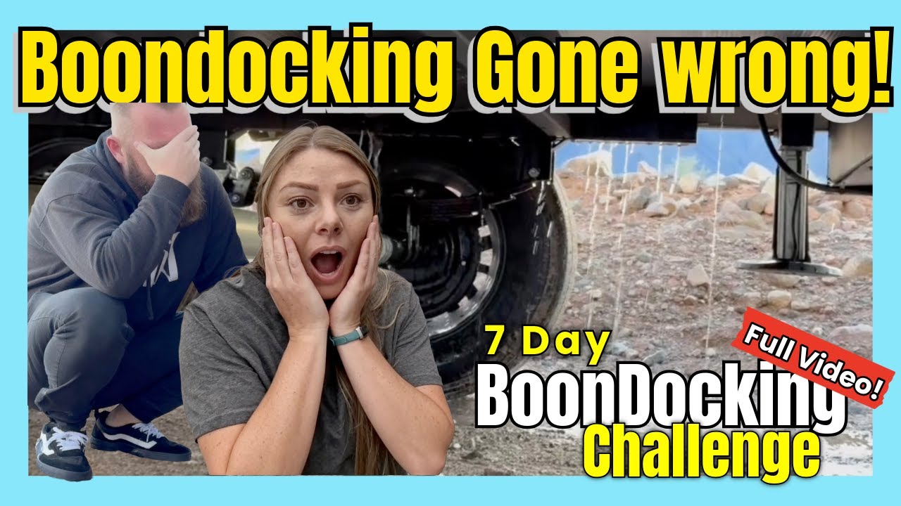 Everything We Learned From Our First 7 Days Boondocking Full-Time [FULL VIDEO]