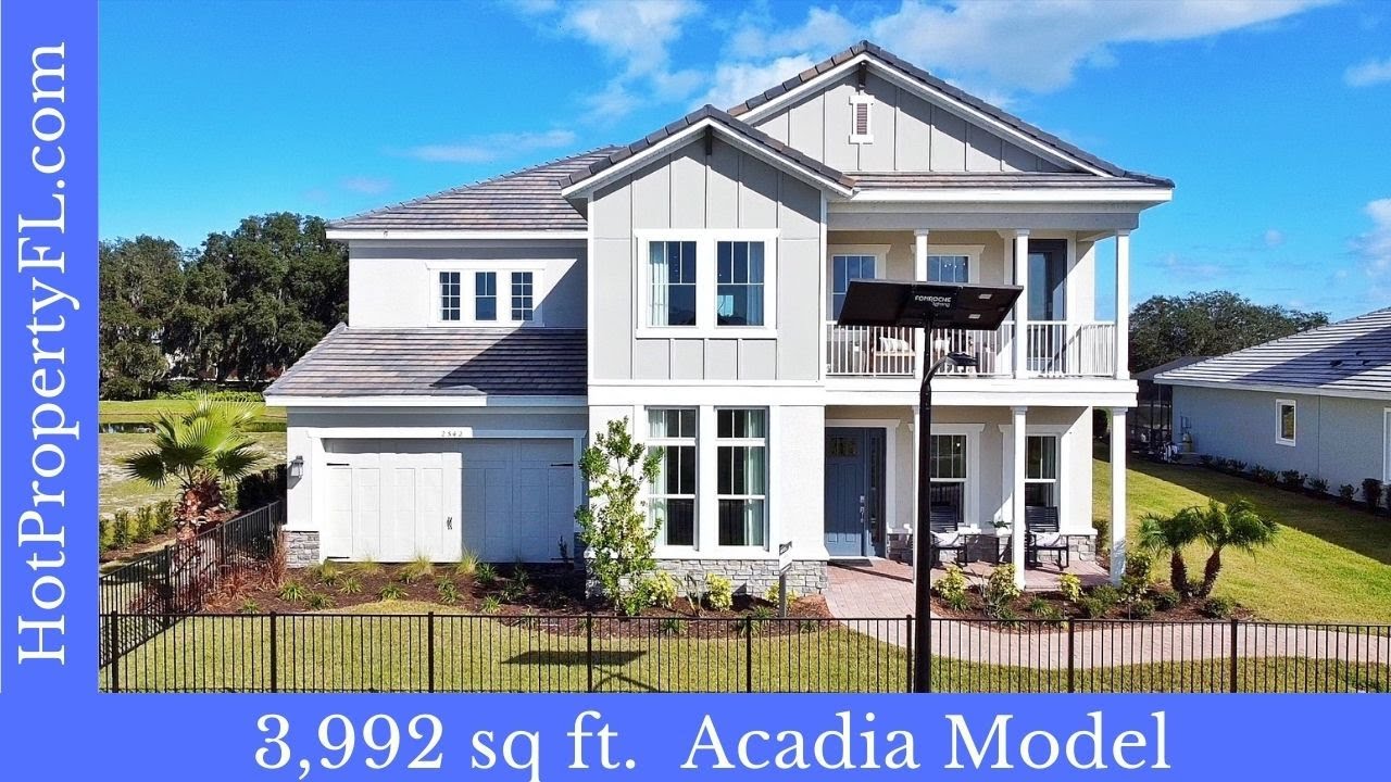 Wesley Chapel / Tampa FL | Acadia Model, Taylor Morrison in River's Edge | $700's Base Price |