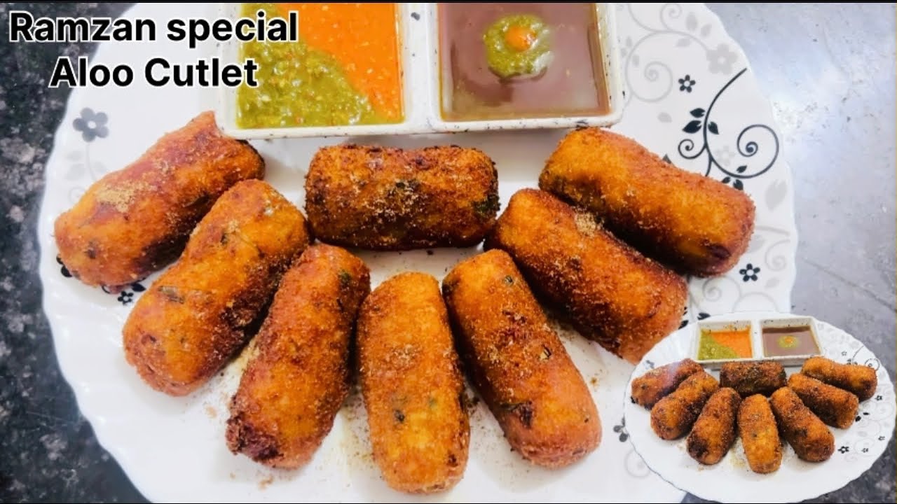 Ramzan special aloo cutlet recipe || Crispy potato cutlet || Aftar special recipe || aloo cutlet 