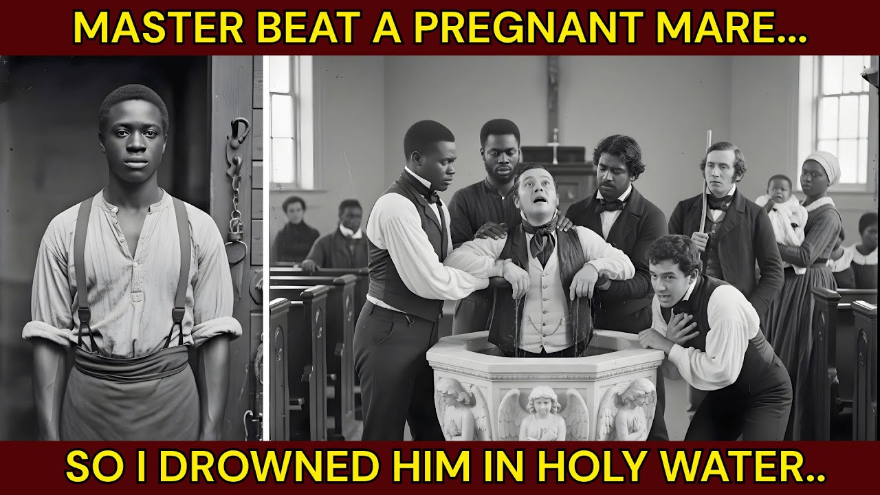 The Enslaved Groom Who Drowned the Masters in the Baptismal Font &mdash; The Blackridge Revolt, 1830