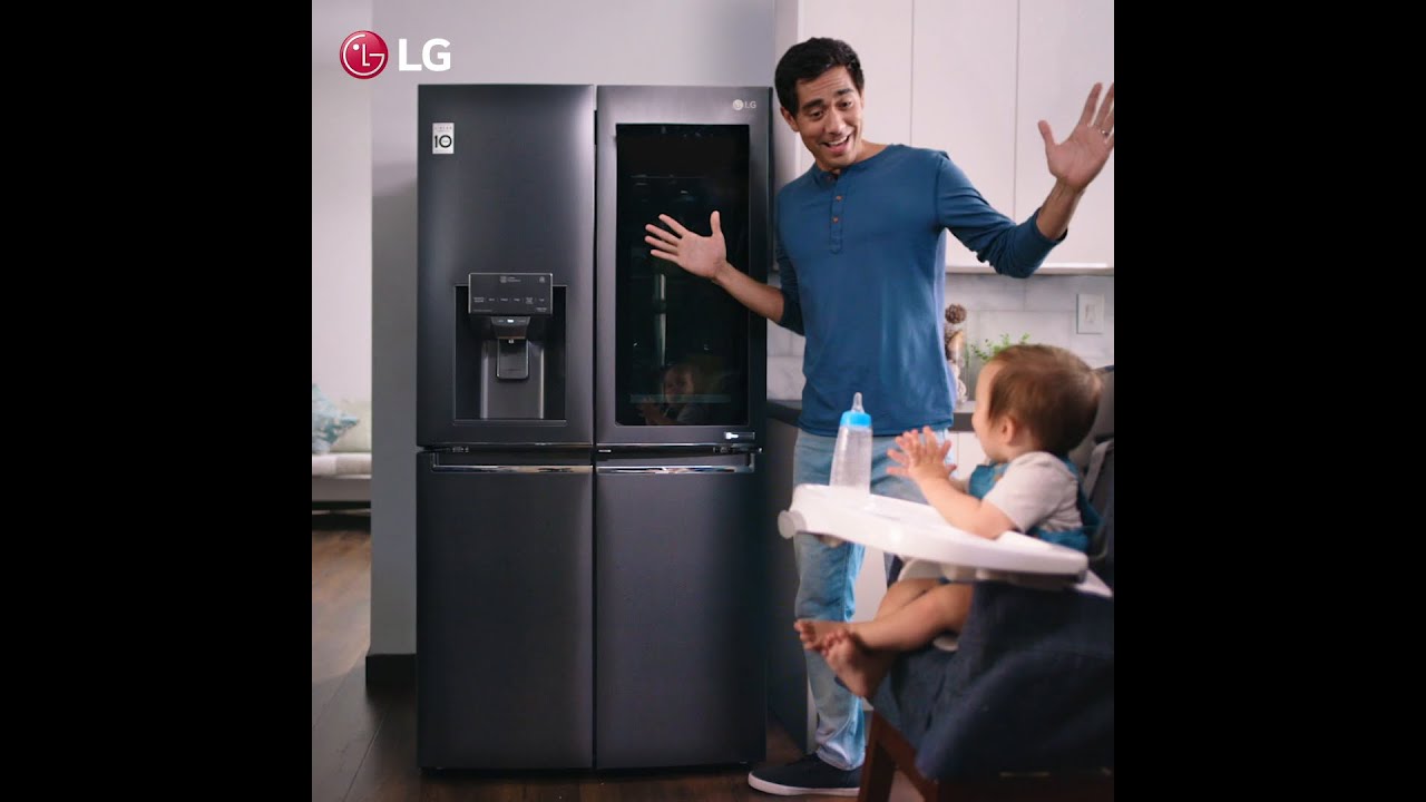 LG InstaView Fridge - Zach King Magic