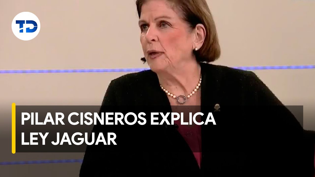 Entrevista Pilar Cisneros; diputada explica Ley Jaguar y responde a críticas de contralora
