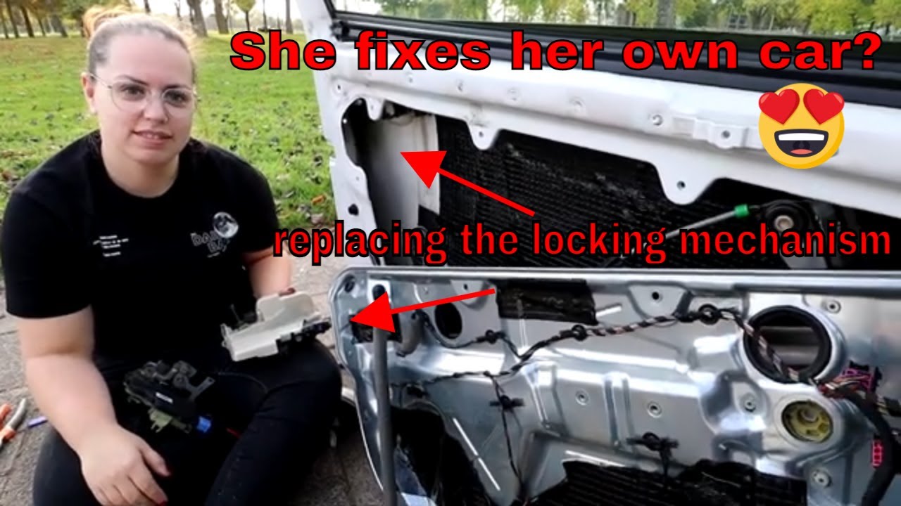 Driver Door Wont Open On 2006 VW POLO GTI. How To Replace The Locking Mechanism. Step By Step Guide