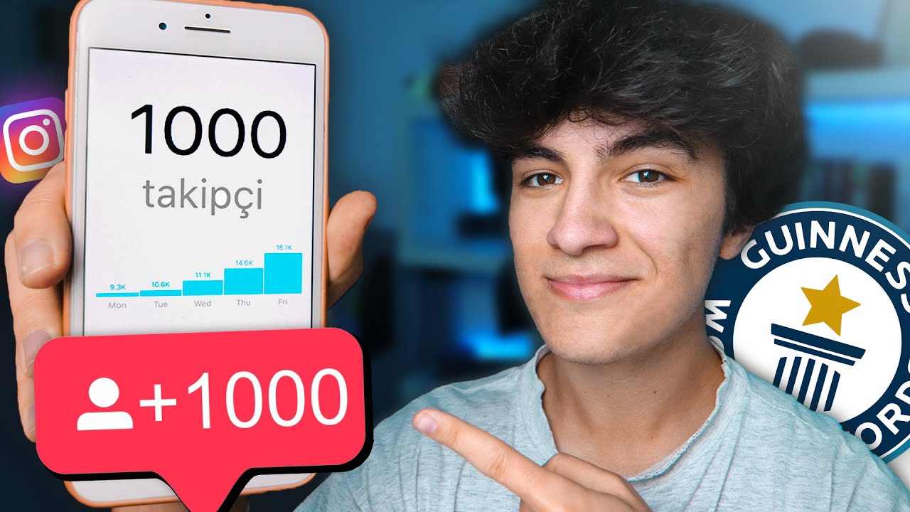 14 Günde 0'dan 1000 Takipçi Olunur Mu? (Instagram)