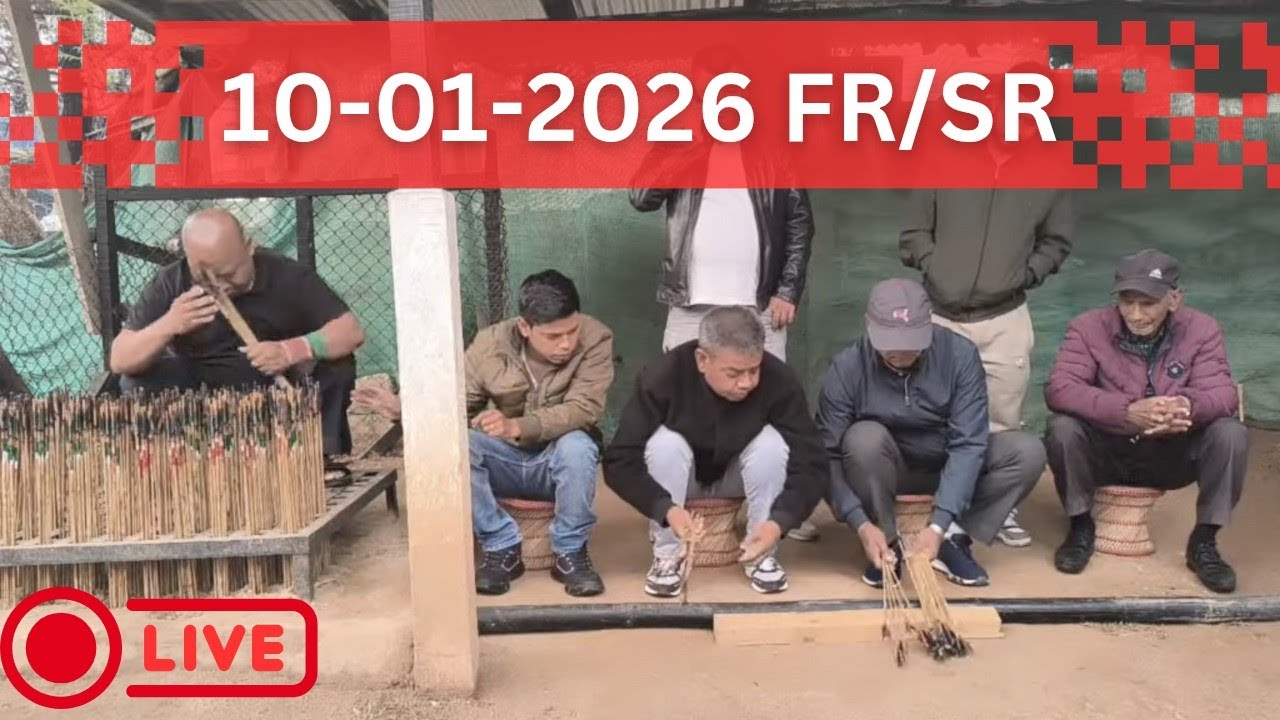 Shillong Teer Live FR/SR – 10/01/2026 | Khasi Hills Archery Sports Institute