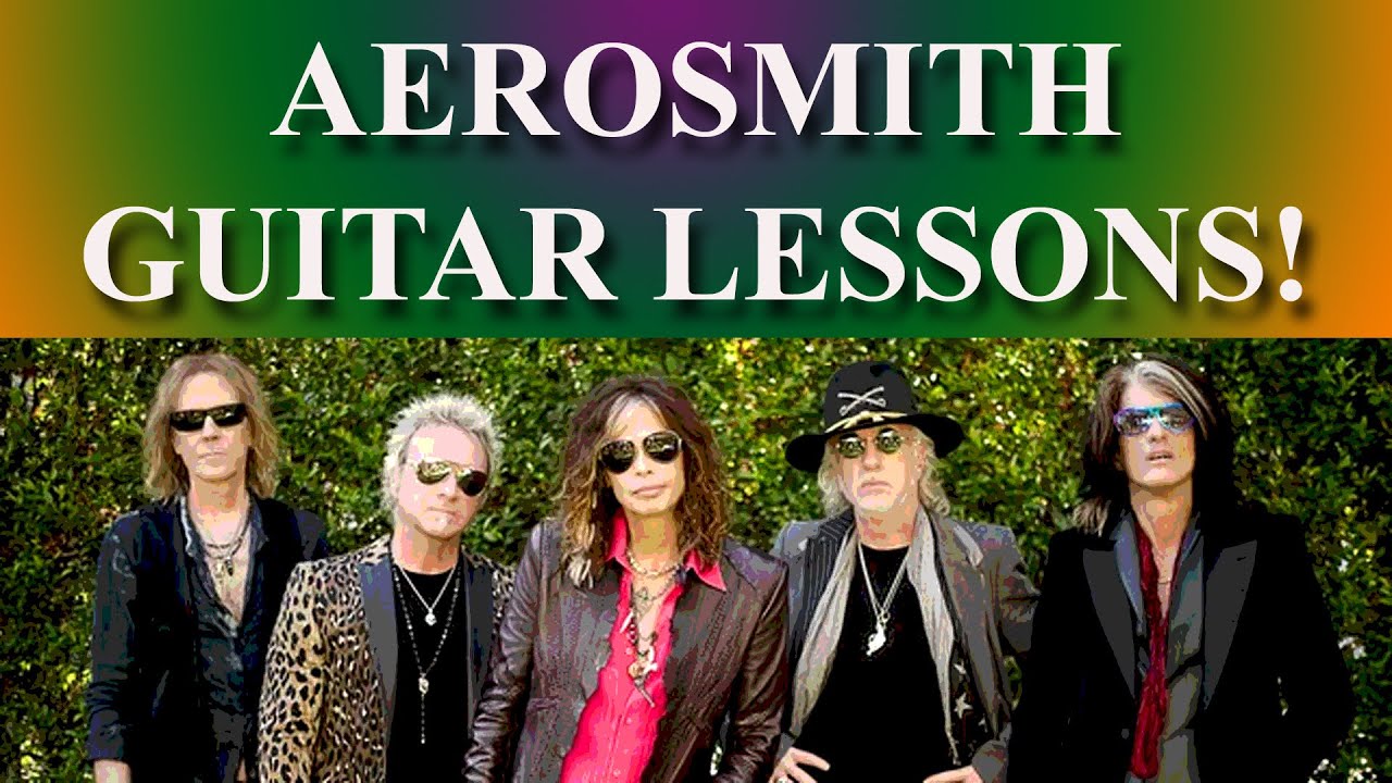 AEROSMITH GUITAR LESSONS! #aerosmith #classicrockguitar #aerosmithguitarlesson