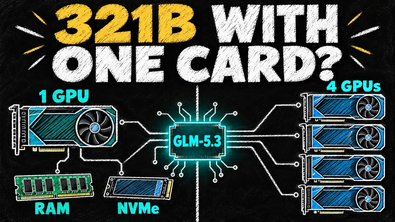 Run GLM-5.3-Flash 321B on 1-4 GPUs: Here's How
