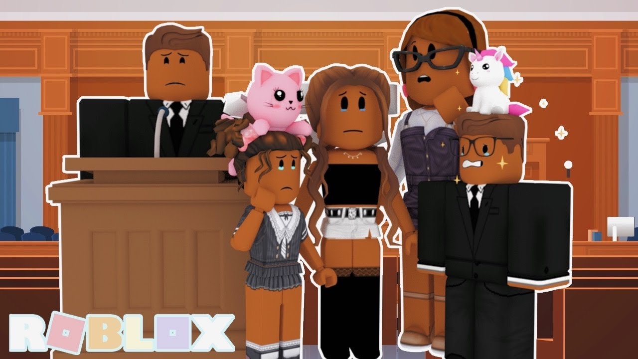 МЫ ПОШЛИ В СУД! КОМУ ДОСТАНУТСЯ ДЕТИ? Ролевая игра Roblox Bloxburg!