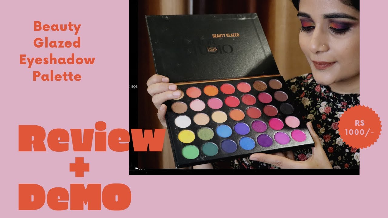 BEAUTY GLAZED COLOR STUDIO Eyeshadow Palette || Review & Demo || Suman Sevta