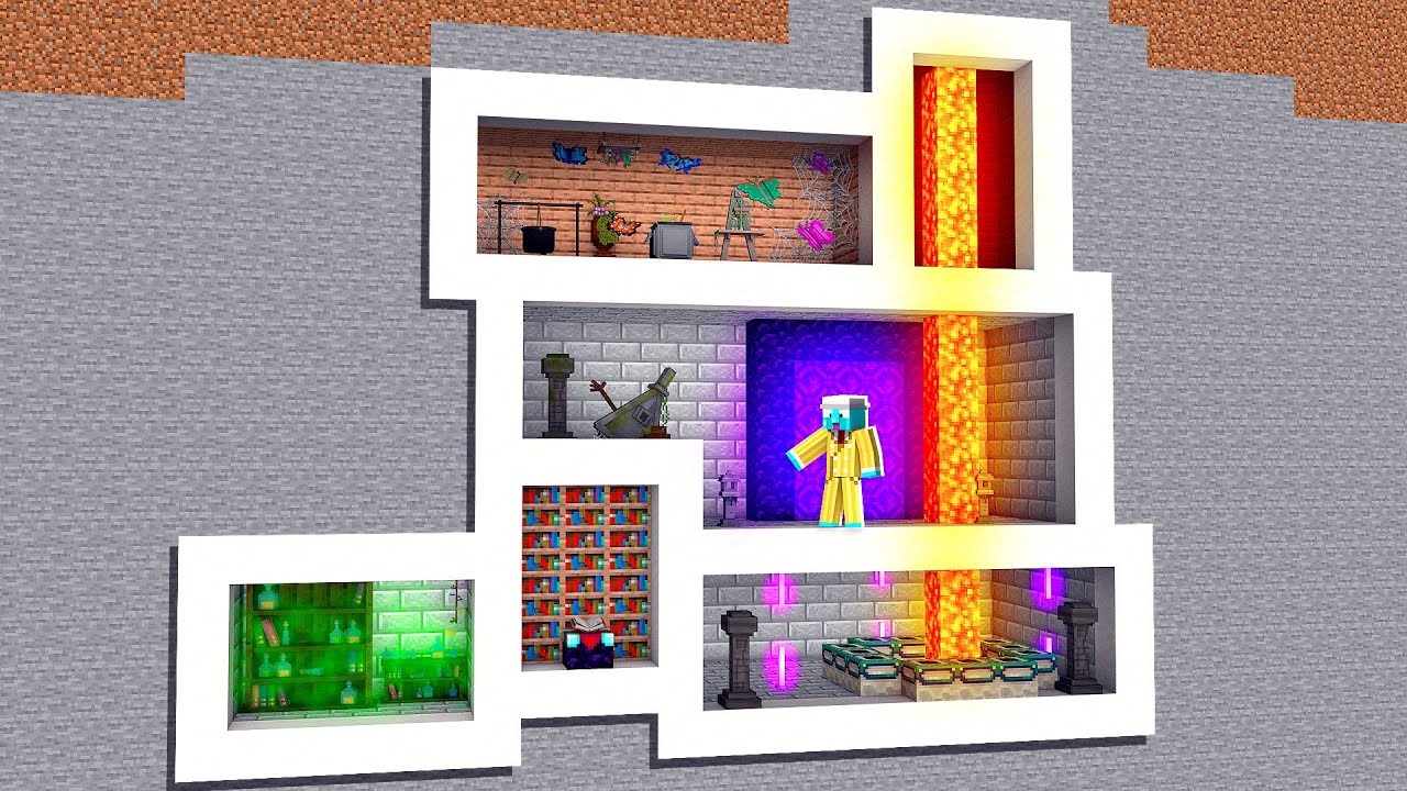 ICH HABE OP GEHEIM GÄNGE GEFUNDEN! - Minecraft Freunde 2
