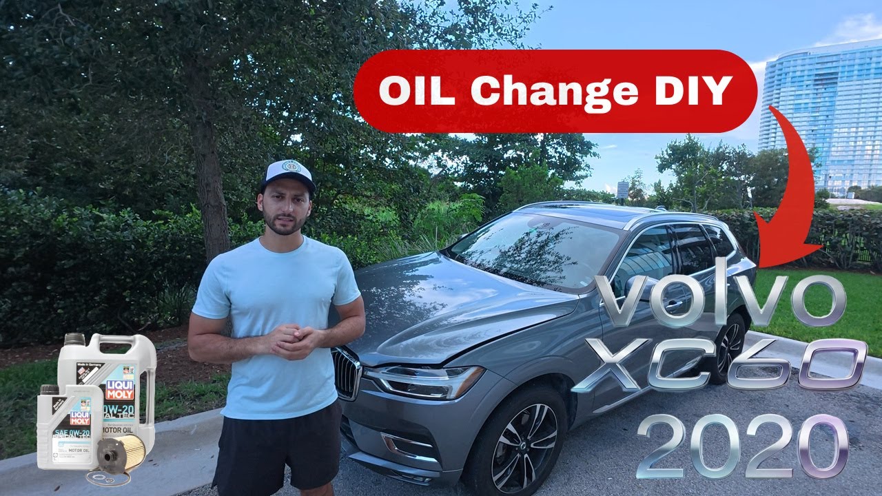 Замена масла в Volvo XC60 2020 – пошаговая инструкция с использованием комплекта FCP Euro Kit (0W...