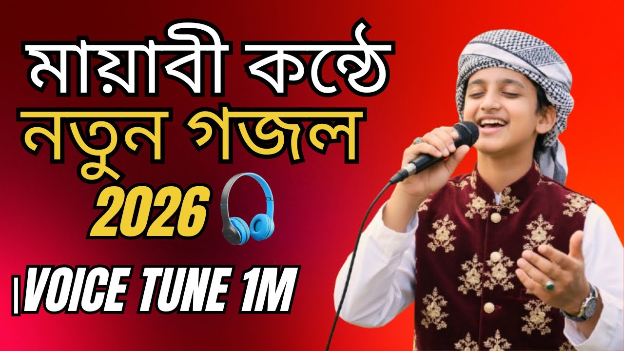 New Gojol 2026, Notun gojol 2026, কোন একদিন এদেশের আকাশে, Gojol, Ghazal, Gajal, Gojol 2026