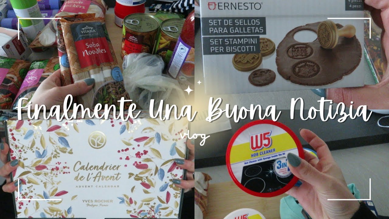 Finalmente Una Buona Notizia 🫶🏻Settimana Asiatica da Lidl e Unboxing Calendario dell'avvento🎄