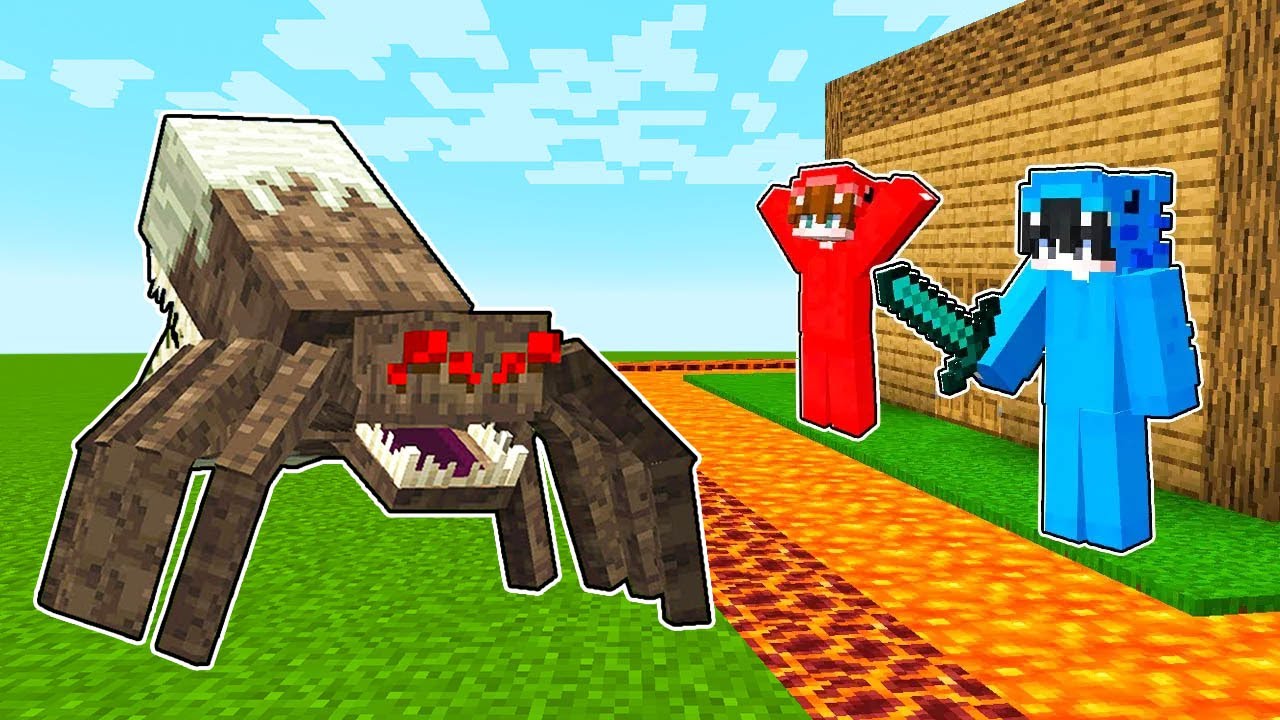 Ara&ntilde;a Mutante VS La Casa M&aacute;s Segura de Minecraft