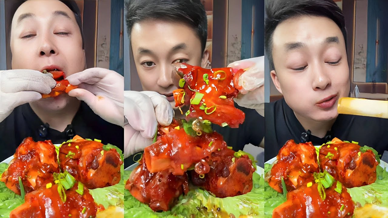 Unique bone-removing cooking of sheep bone: it's so delicious