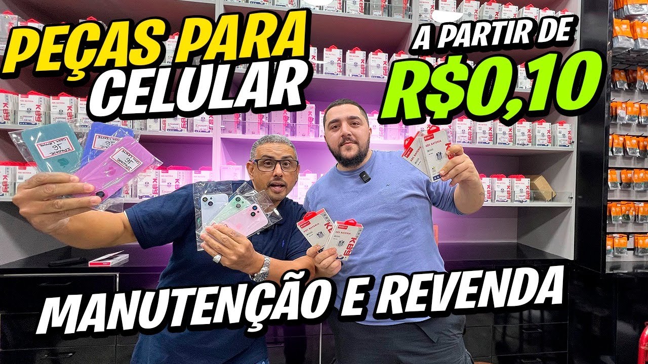 Novo Fornecedor de Peças para Celular Distribuidora  Baterias Componentes Insumos em São Paulo.