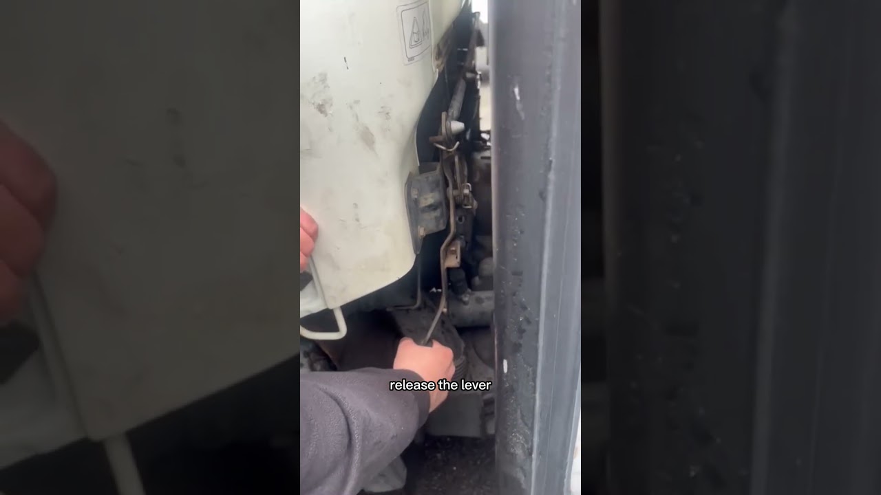 Nissan Cabstar Tutorial: Opening Your Cab & Checking Oil, Coolant, and Screen Wash Levels