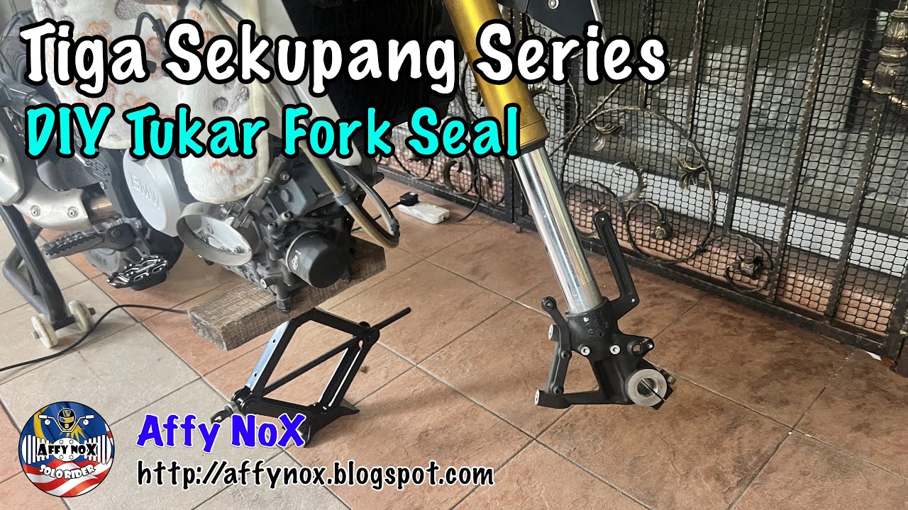 BMW G310GS | Tukar Fork Seal