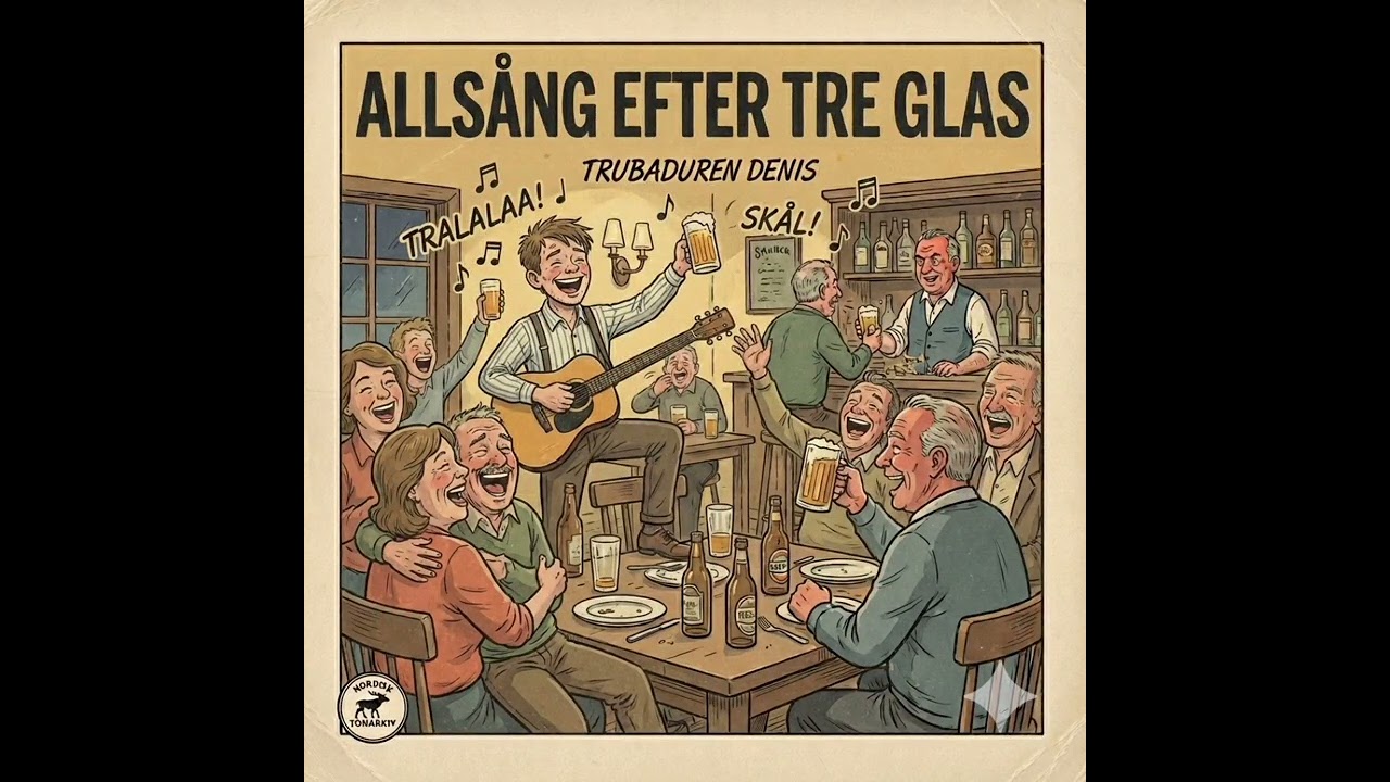 Allsång Efter Tre Glas
