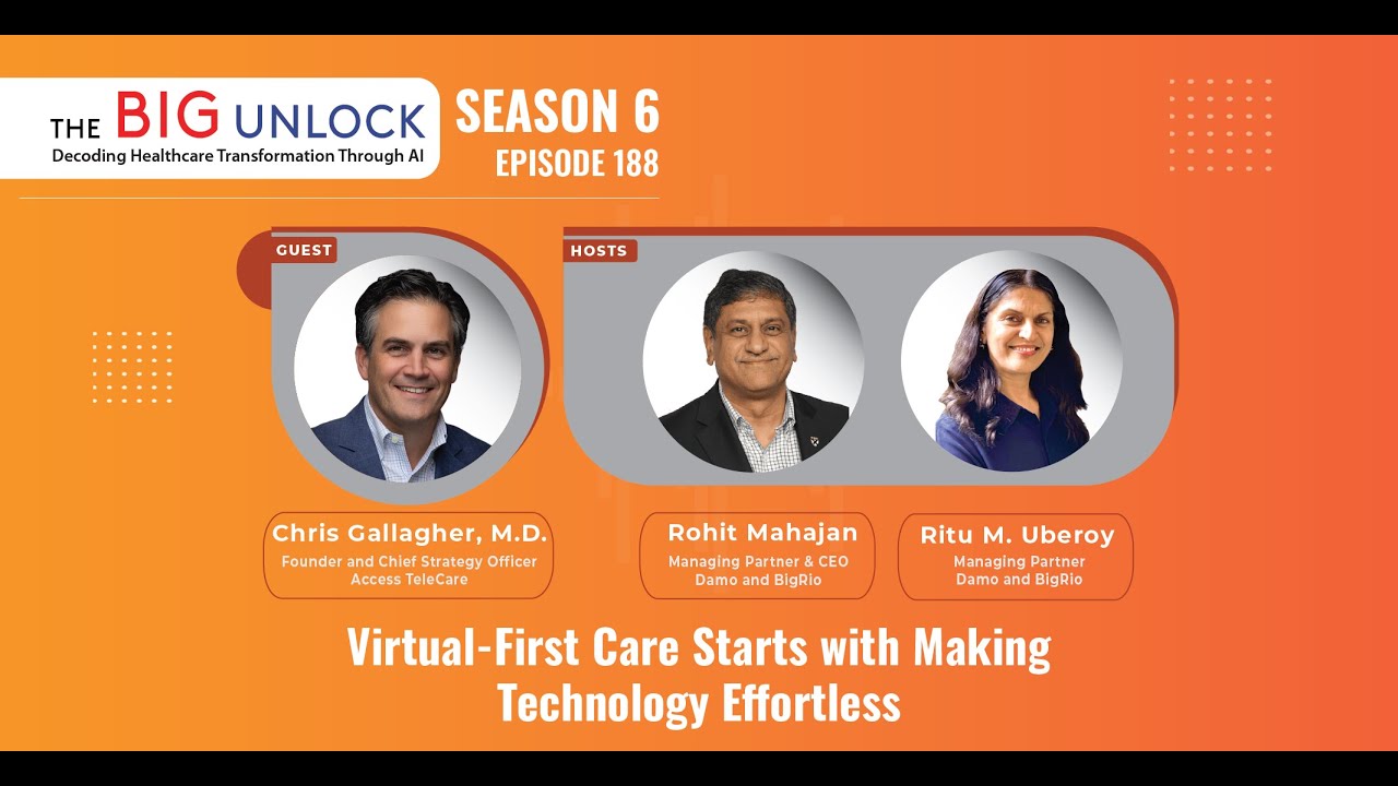 Podcast| Dr. Chris Gallagher, Access TeleCare| Virtual-First Care Starts with Making Tech Effortless