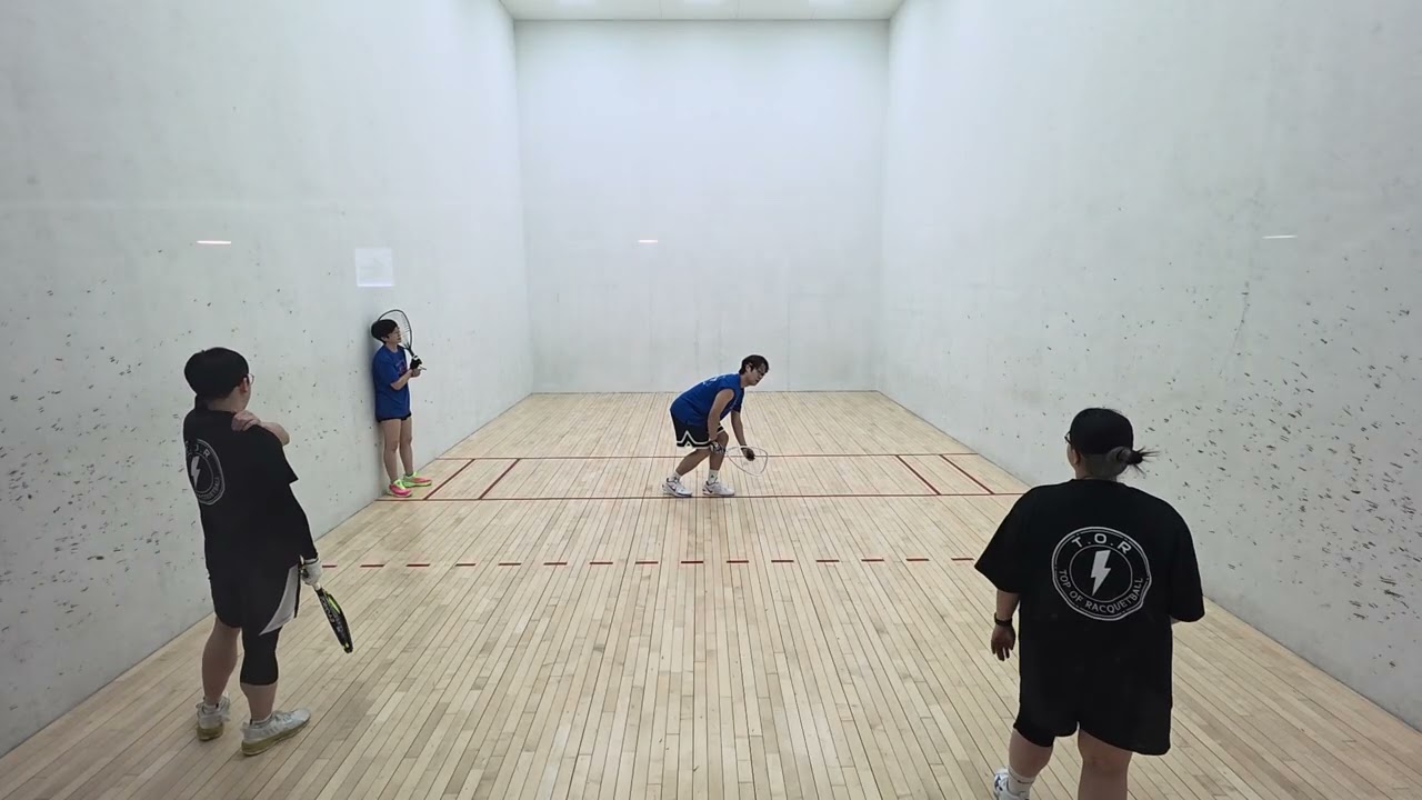 260214토 에라모&토르 교류전 김지연 손성도 /김상준 이민희 @라켓볼 @racquetball