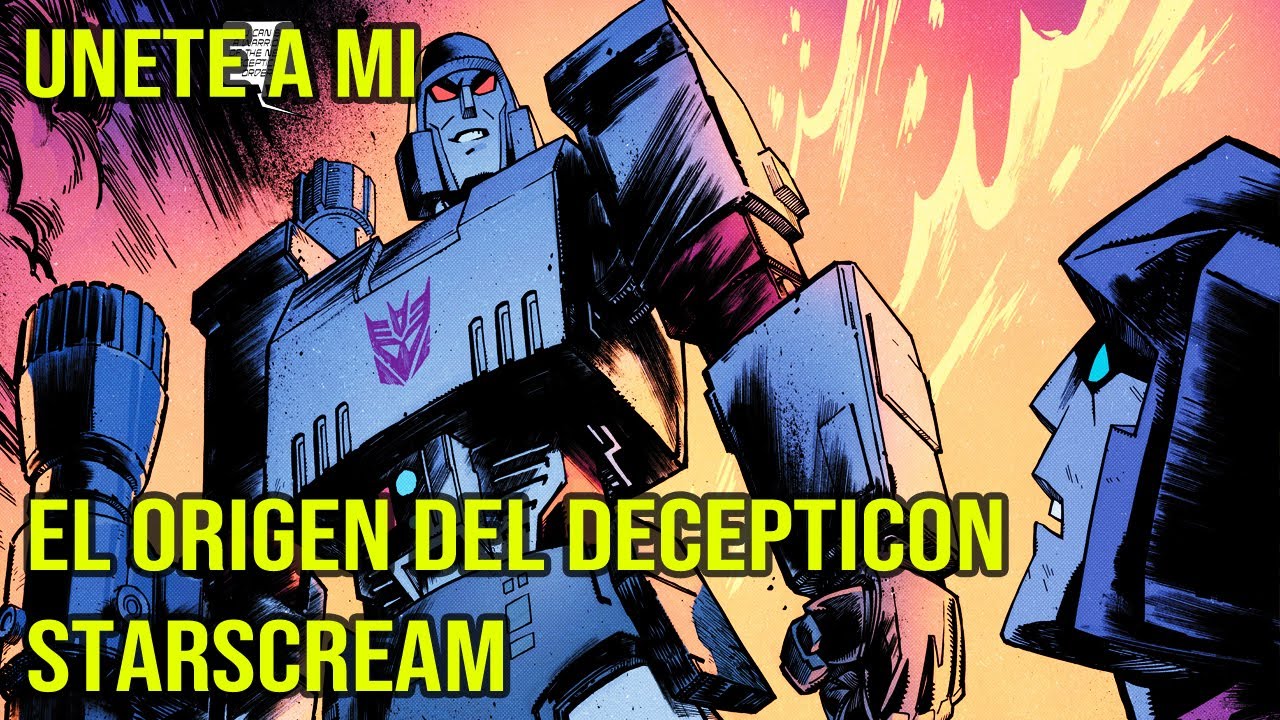 TRANSFORMERS COMIC Nº13 SKYBOUND - EL ORIGEN DE STARSCREAM -