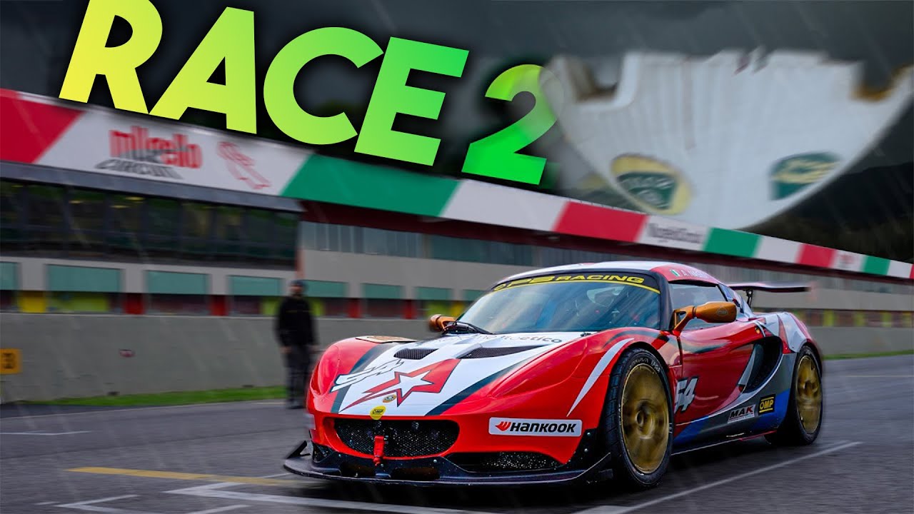 A HURRICANE DESTROYED the paddock during Race 2 of Lotus Cup - Mugello