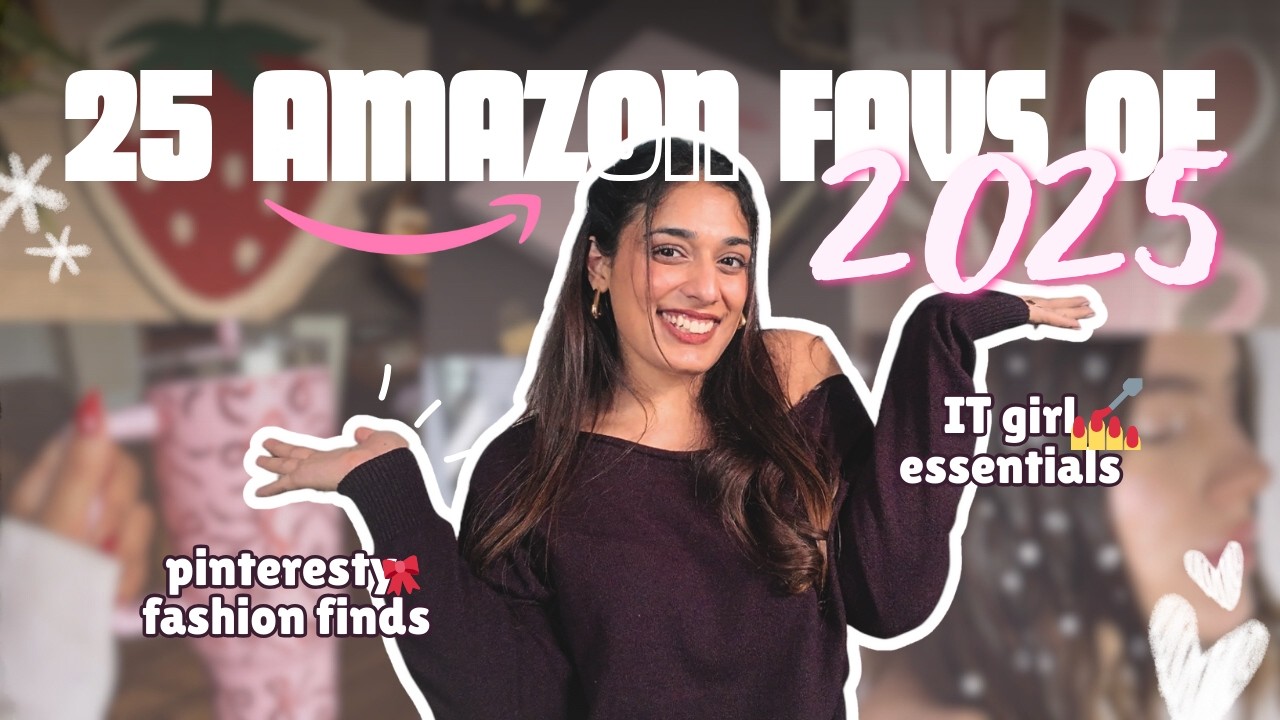 Мои 25 любимых вещей с Amazon 2025 года 🧸⭐️ Каждая девушка *должна иметь* эти вещи 🎀