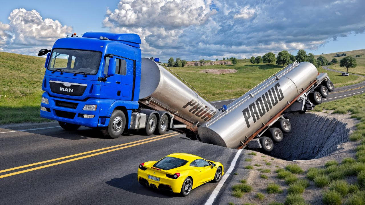 Cars vs Vicious DEEP PIT Challenge - BeamNG.Drive Fails & Crashes 2025!