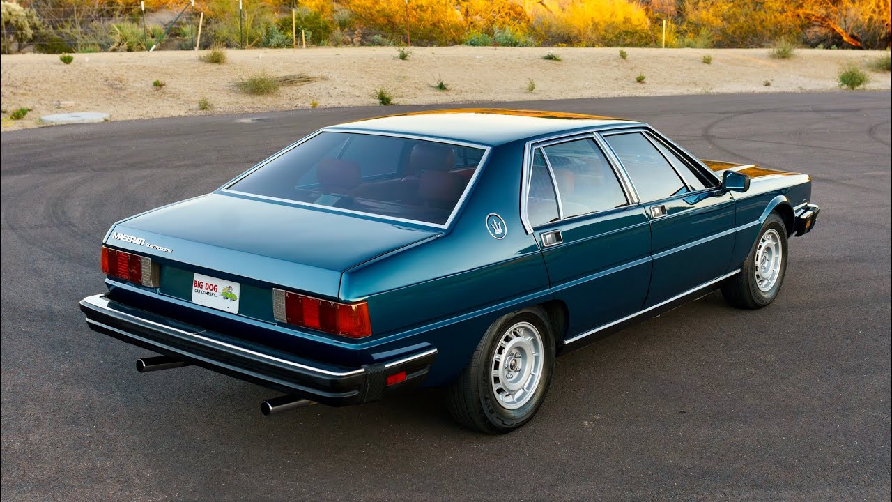 Walk Around: 1980 Maserati Quattroporte III 