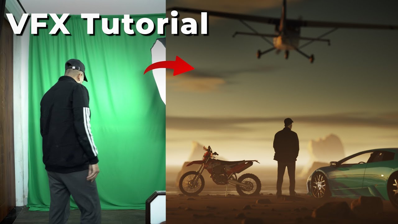 Green Screen VFX using Blender Full Course | Blender VFX Tutorial Course