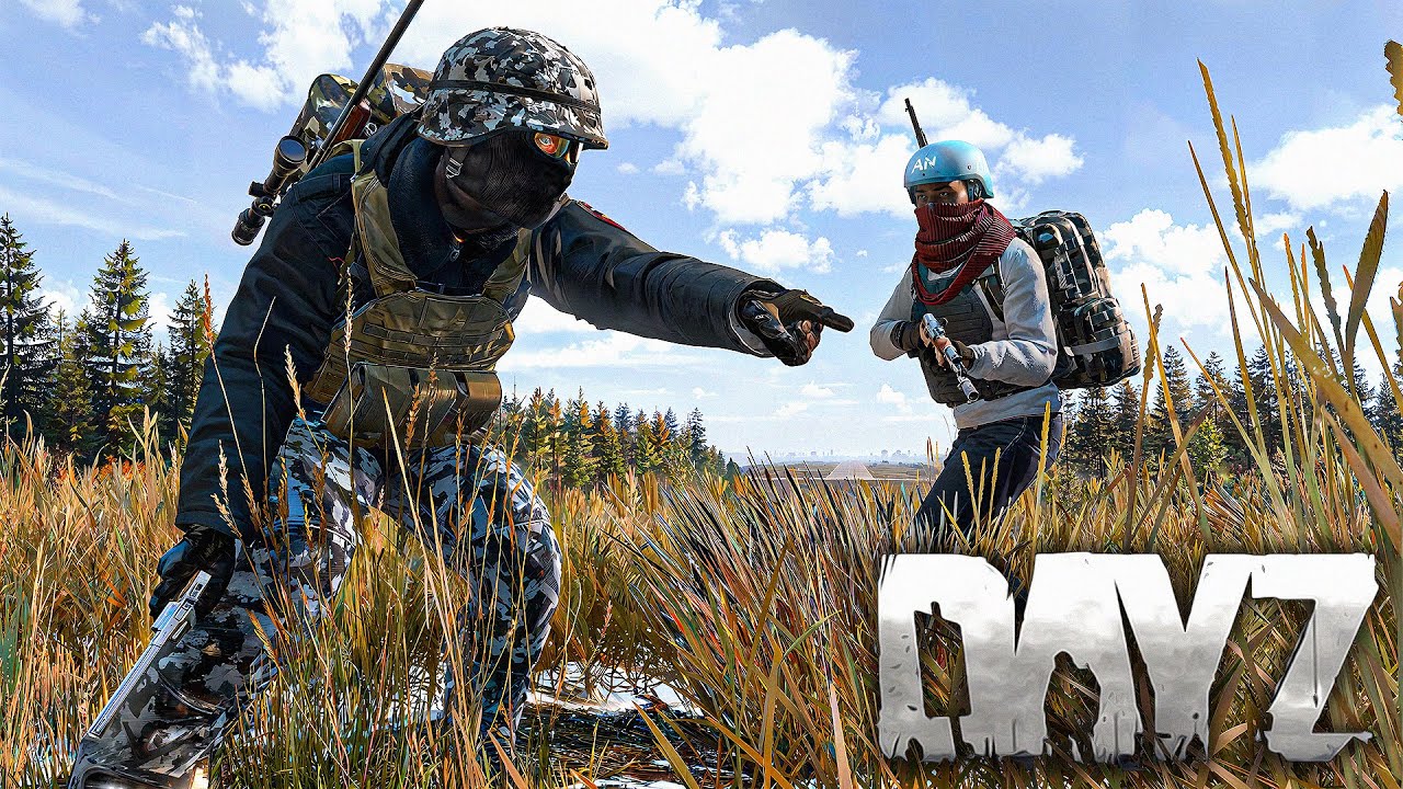 DAYZ #376 - СМЕРТЕЛЬНАЯ ОХОТА НА АЭРОДРОМЕ ПОД СНЕГОМ ❄️