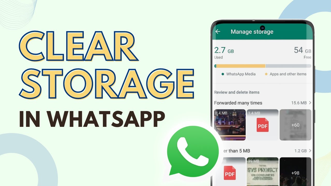 Как очистить хранилище WhatsApp на Android | Освободите место