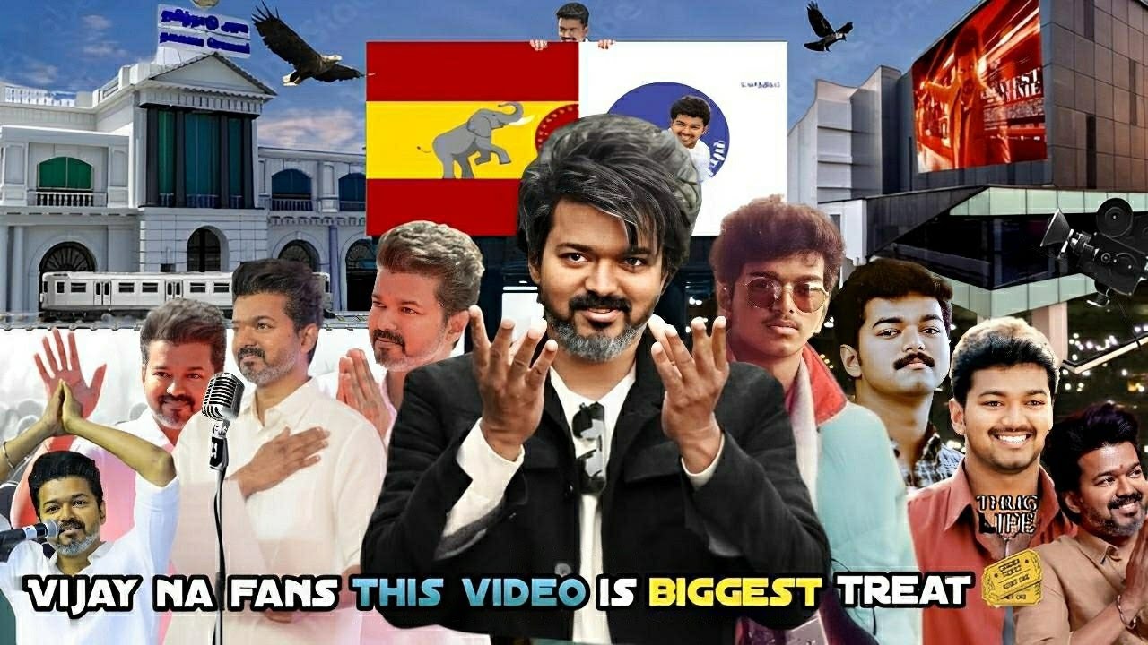 Thalapathy Vijay Tribute 🔥 சம்பவம் Exclusive Making 📽️ | Goat | TVK | Vijay