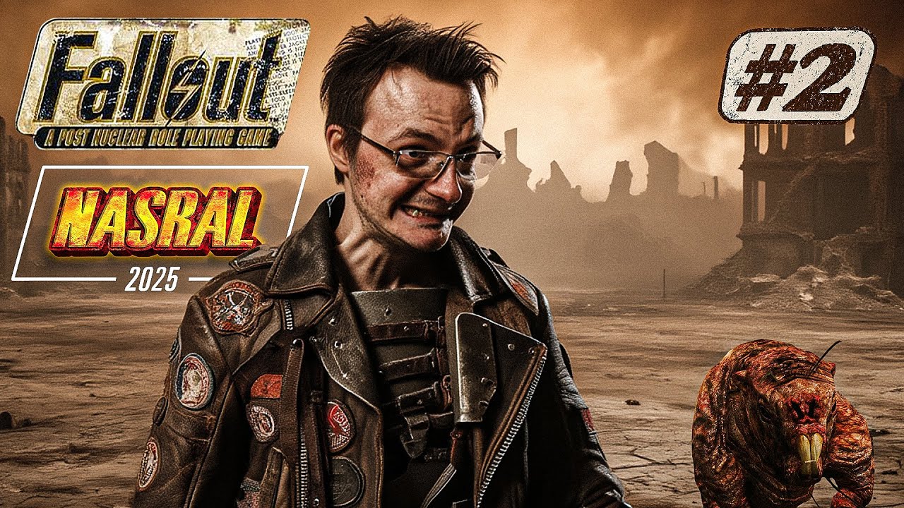 Зачем они нападают ? Fallout 1 ч.2  NASRAL 2025 | Dunduk