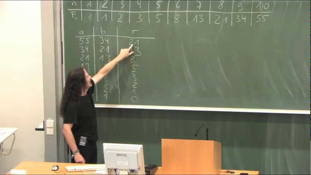 Aufgaben zu den Fibonacci Zahlen - Fibonacci und Euklid