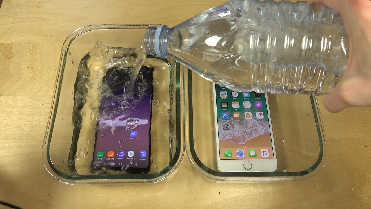 Samsung Galaxy S8 Plus против iPhone 7 Plus: 16-часовой тест на заморозку! Что лучше?!